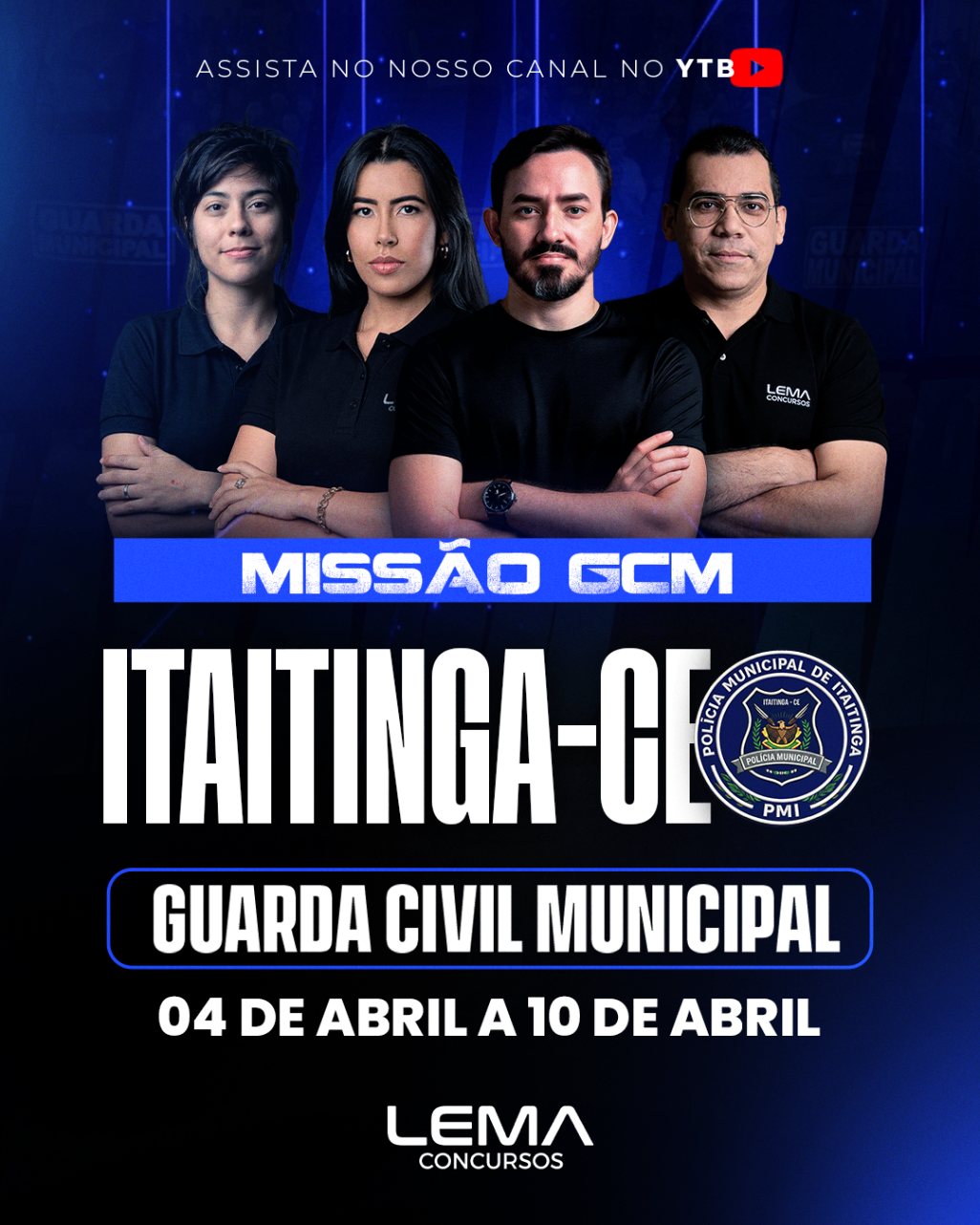 Post social media Missão GCM